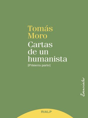 cover image of Cartas de un humanista
